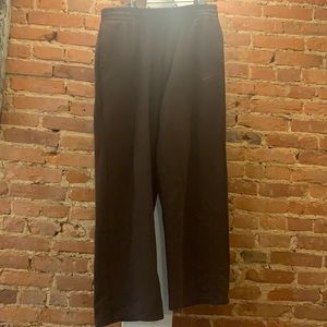 Chocolate brown Nike sweat pants